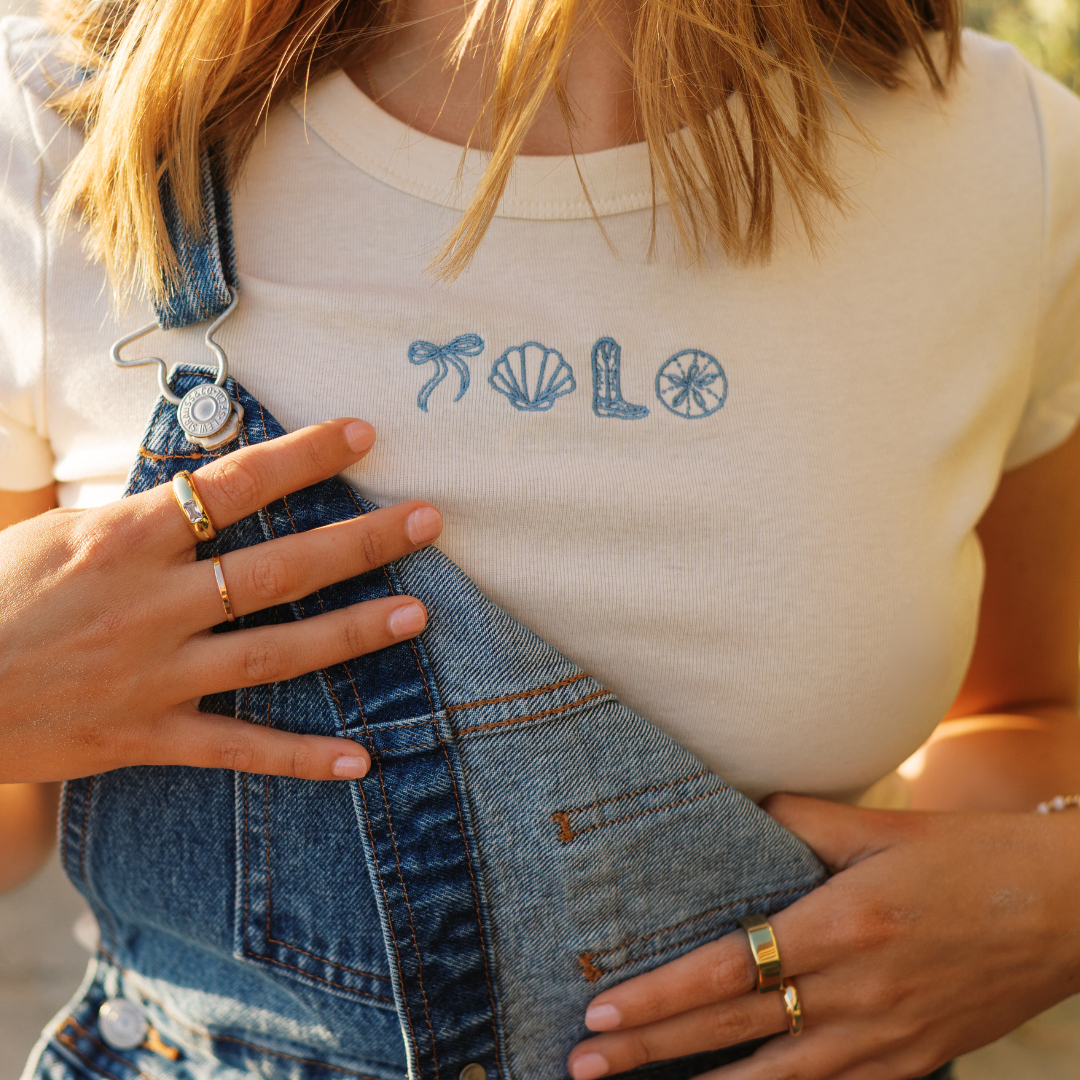 Cream Coastal Cowgirl T-Shirt