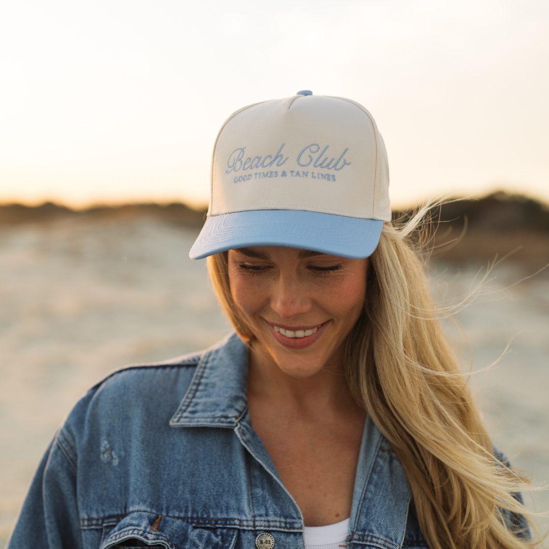 Blue Beach Club Hat