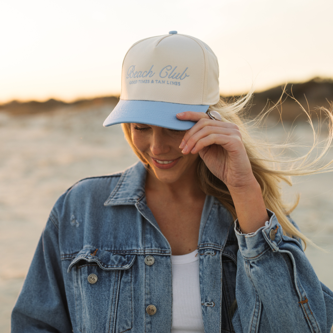 Blue Beach Club Hat