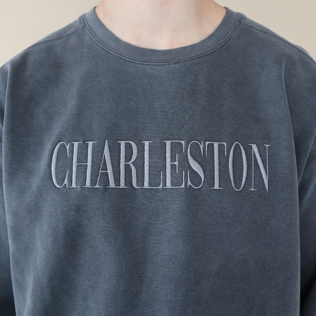 Charleston Monochromatic Crewneck