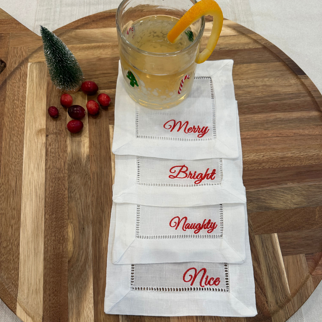 Holiday Cocktail Napkins