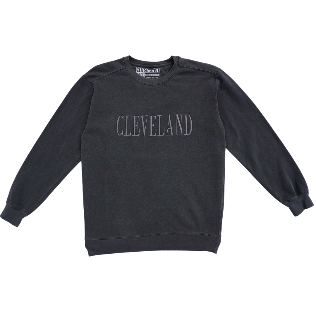 Grey Cleveland Crewneck
