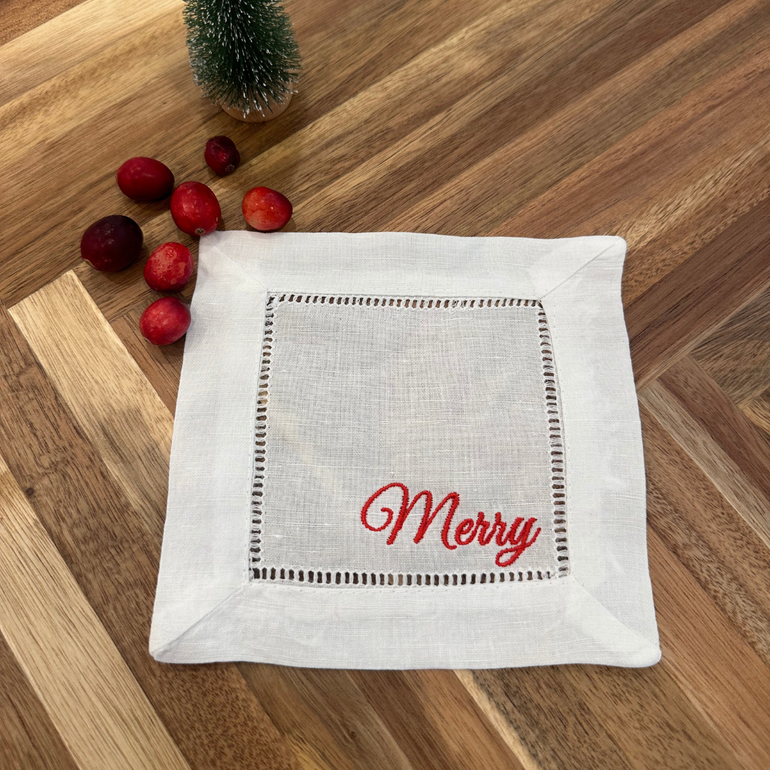 Holiday Cocktail Napkins