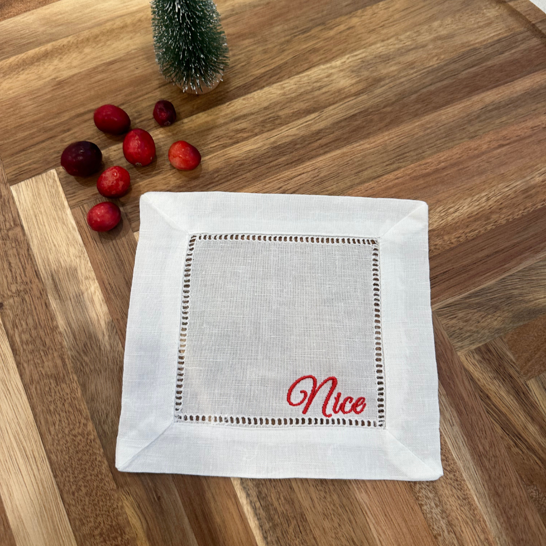 Holiday Cocktail Napkins